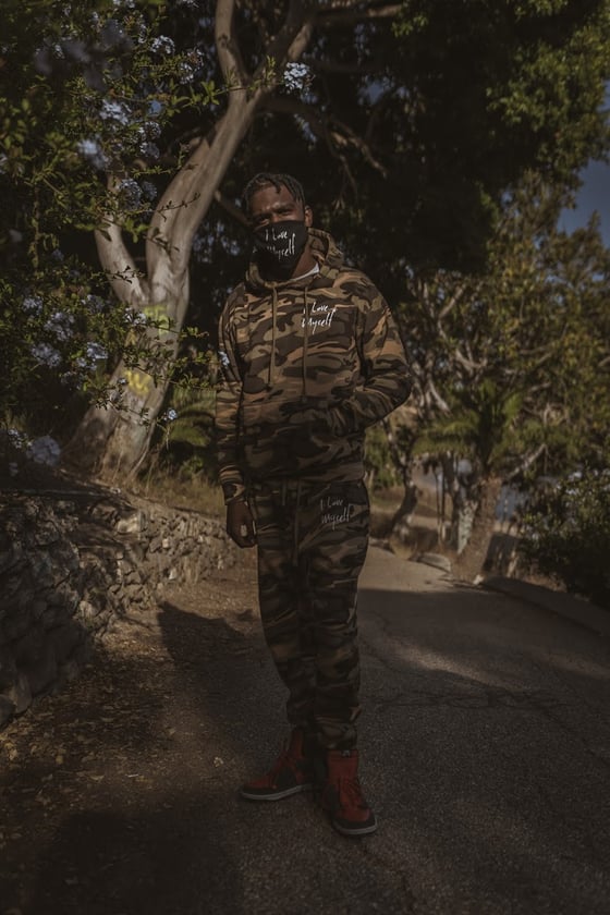 Image of Exclusive Camo ILoveMyself sweatsuit 