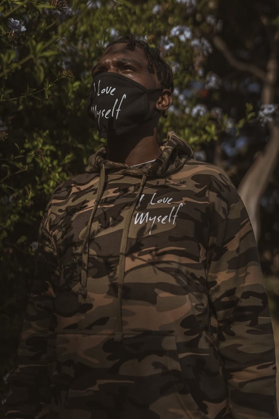 Image of Camo ILoveMyself Hoodie