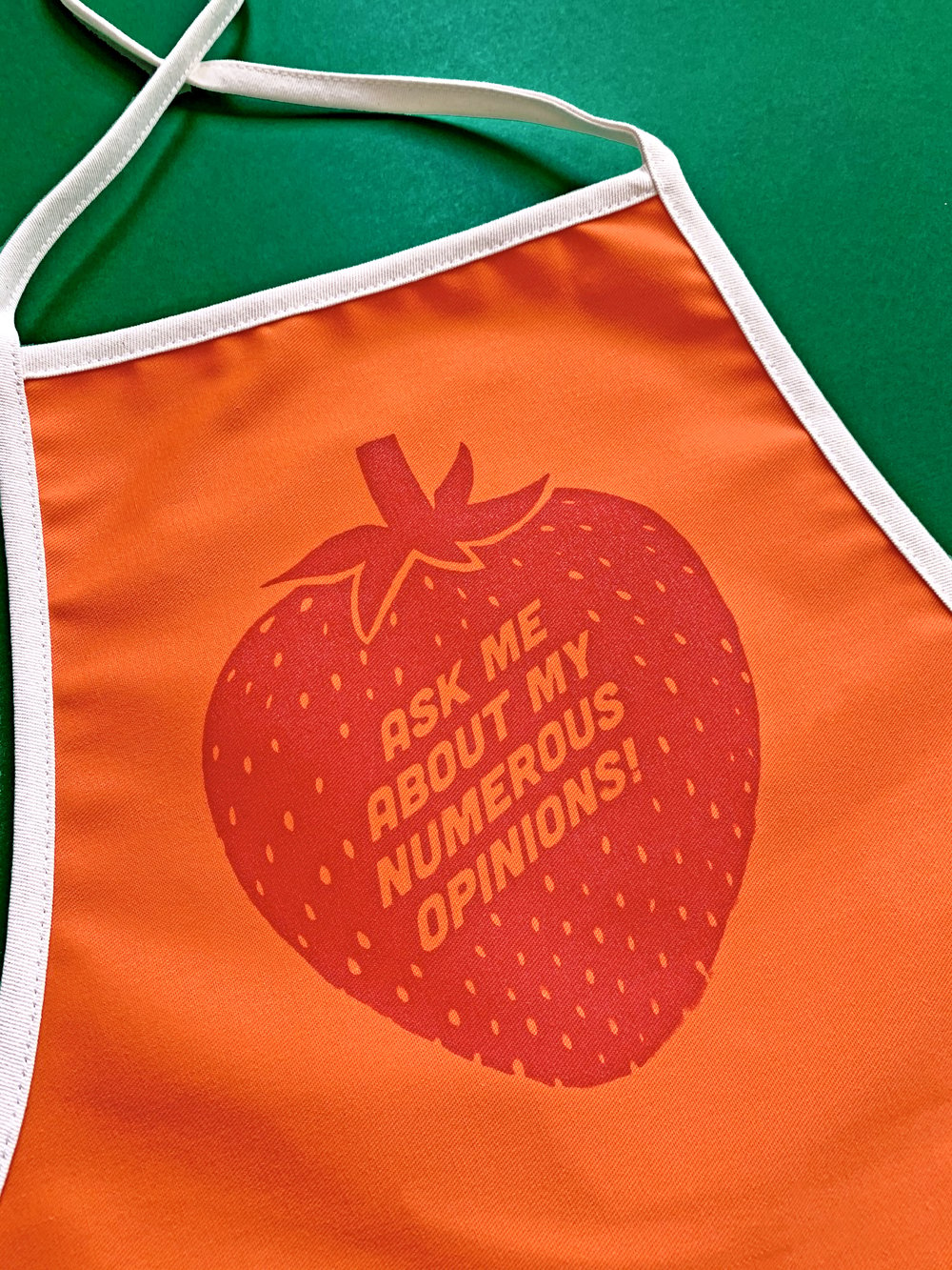 Apron-Ask me About my Numerous Opinions