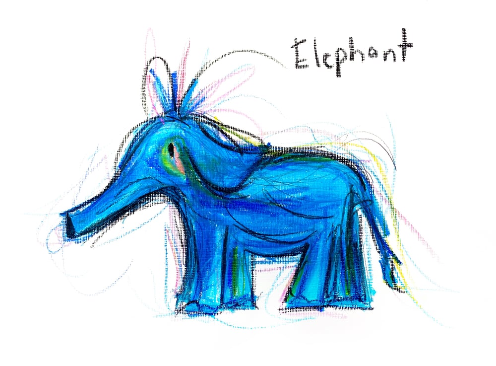 Image of MR ELEPHANT PRINT
