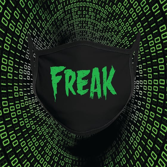 Image of OFFICIAL _BEASTO BLANCO - "FREAK STREAM" FACE MASK