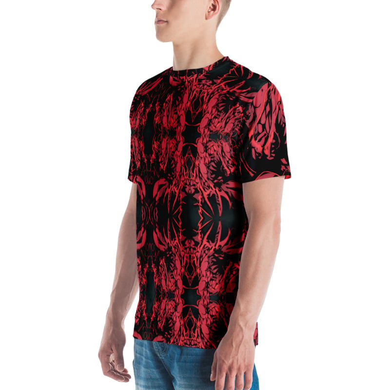 syymbiote psychedelia all over print t-shirt