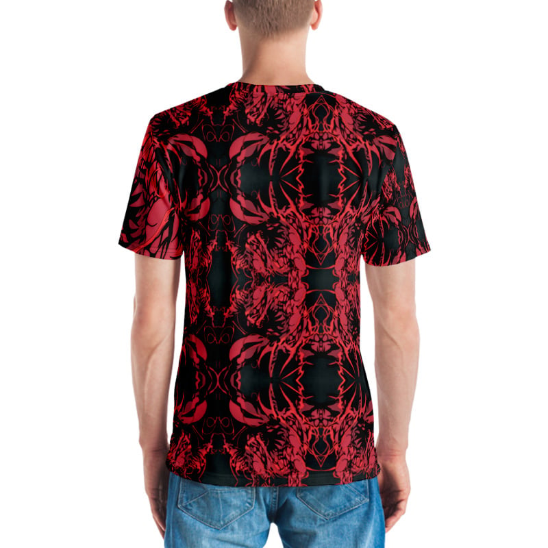 syymbiote psychedelia all over print t-shirt