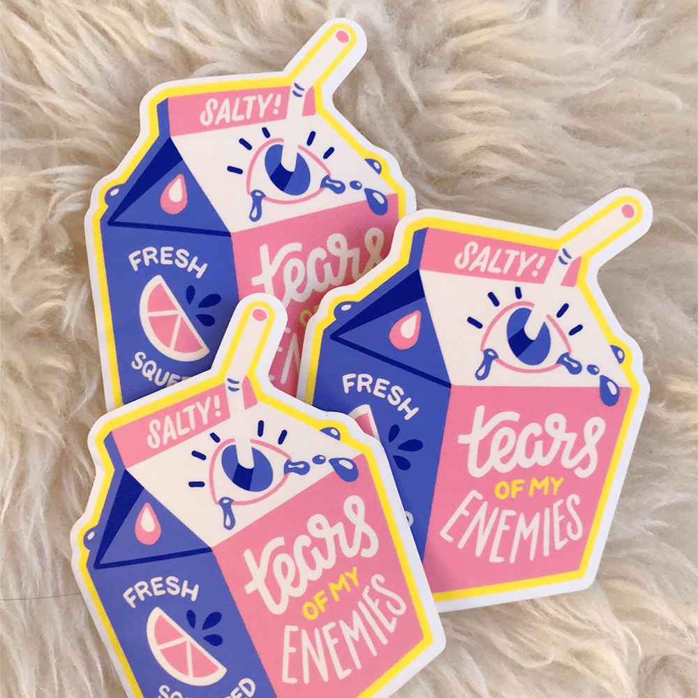 Tears of My Enemies Sticker