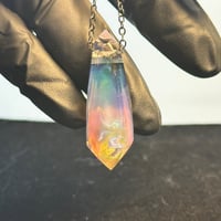 Image 14 of Crystal Pendant 4 - UV Opal Rainbow