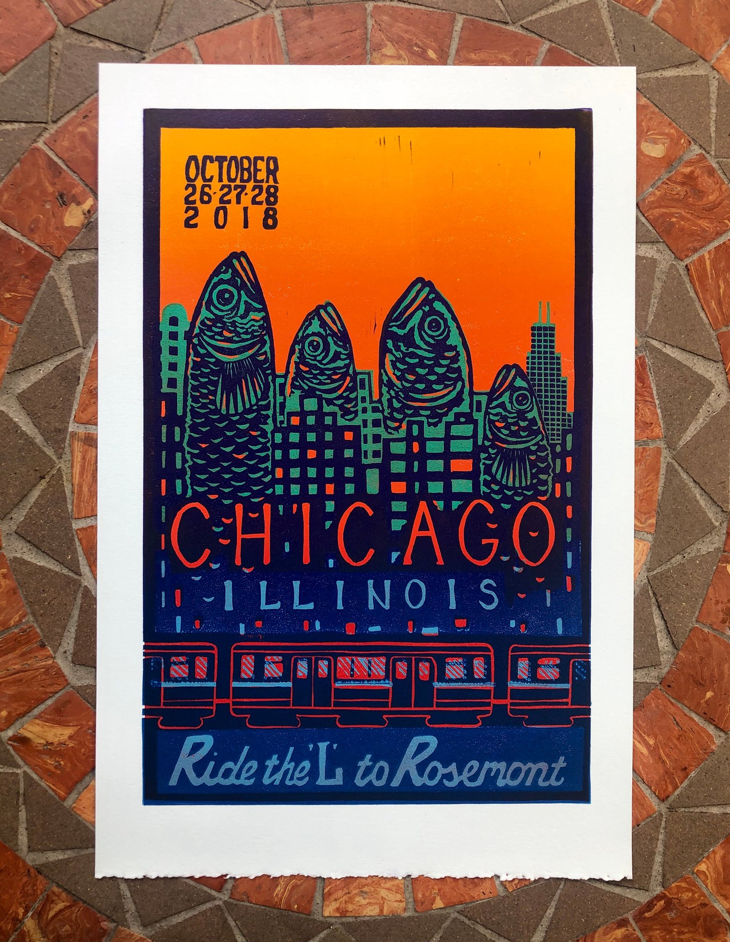 Image of Rosemont Redux prints