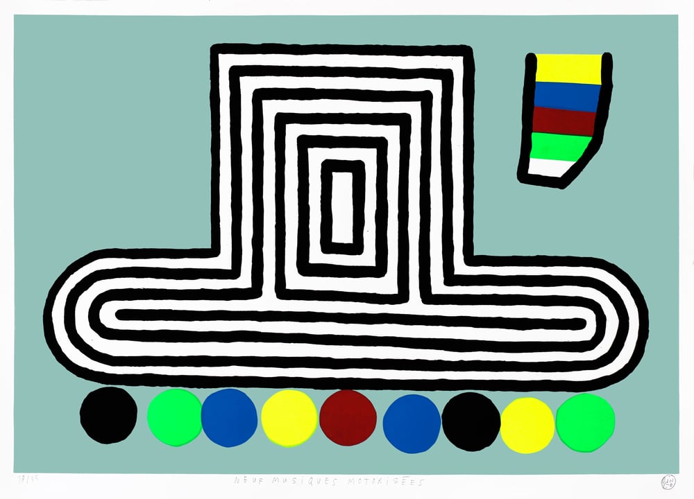 Image of Neuf musiques motorisées