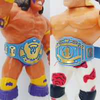 Retro Belts Series 1 - 2x Blue Belt Set