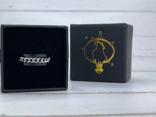 Image of Final Fantasy 14 FF14 FFXIV Haurchefant Ring || Spinner Ring Anti Anxiety