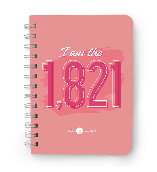 Image of "I Am The 1,821" Notebook