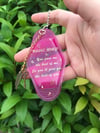 BTS Resin Keychain Magic Shop Motel Key with Charms! ✨✨✨