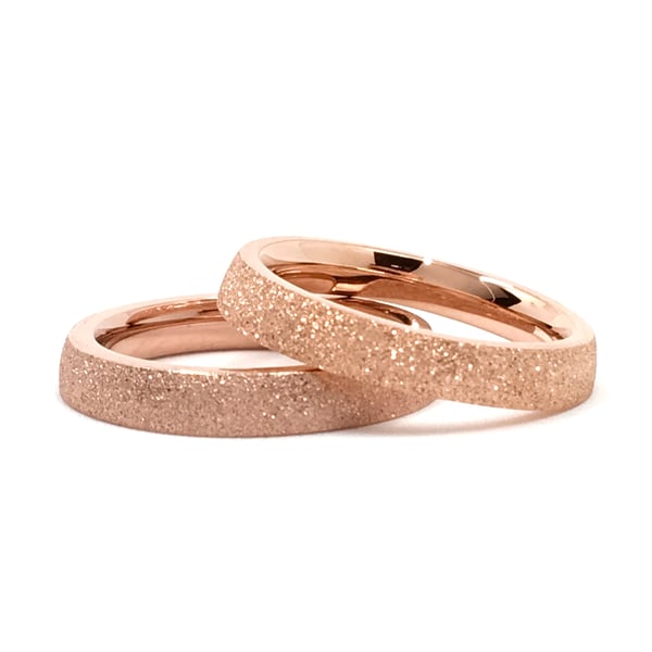 Image of Steckring TWINS STARDUST Rosegold 