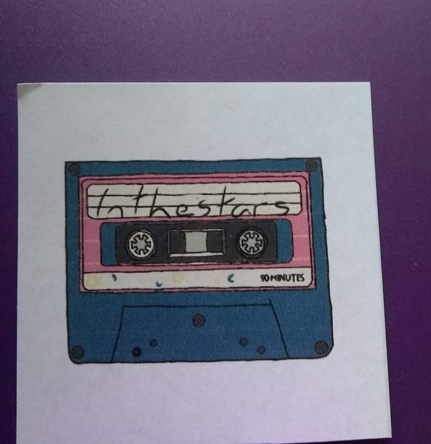 Image of In The Stars cassette tape sticker
