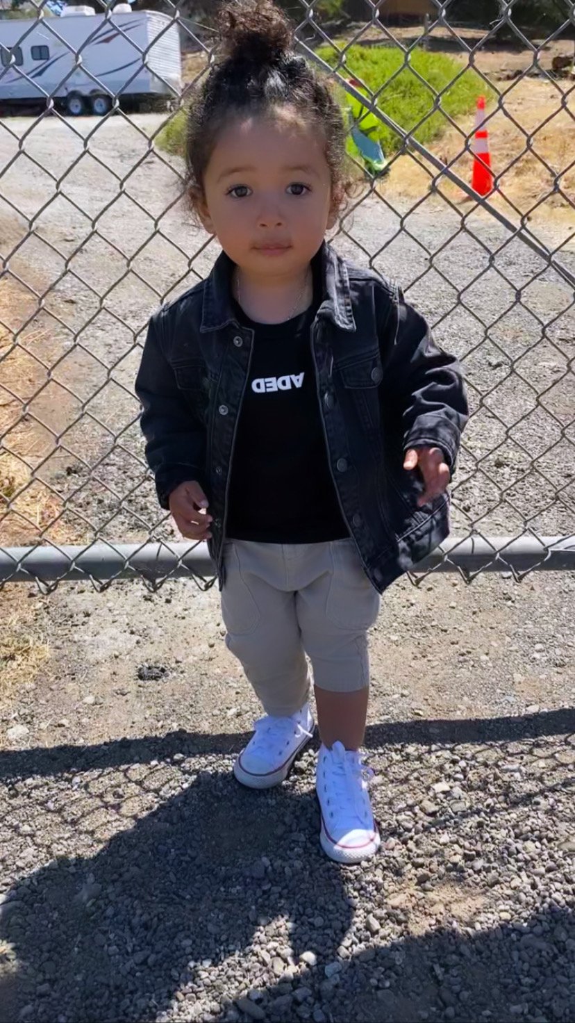 Image of DEDA KIDS BLACK TEE WHITE LOGO