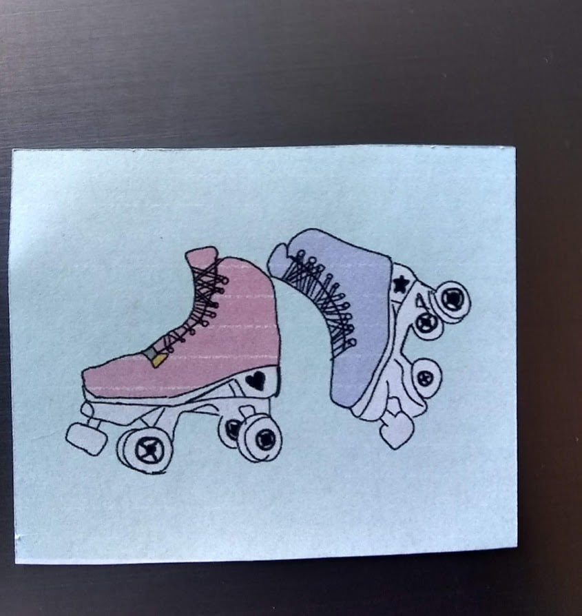Image of Roller Skate Sticker