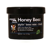 Ampro Pro Styl's Honey Beez Stylin’ Beez Wax – Black