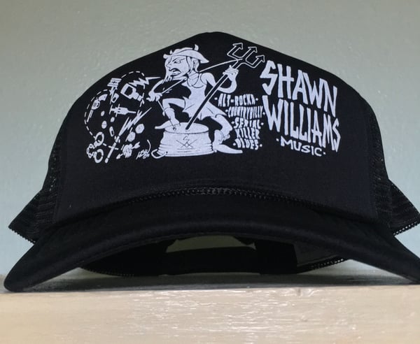 Image of Shawn Williams "Vices" Alt-rocka countrybilly serial killer blues trucker hat