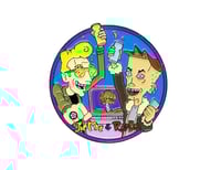 Wes Archer - Jac Mac & Rad Boy Go! Enamel Pin