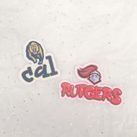 mascot + college name