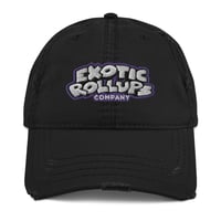 Distressed Exotic RollUps Dad Hat