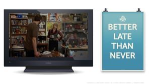Image of Better Late Than Never Poster. As Seen On TV