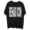 REHAB ICON B&W tee