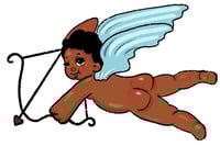 Shoot me Cupid Sticker 