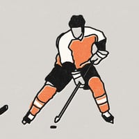 Image 2 of Hockey Guys Art Print