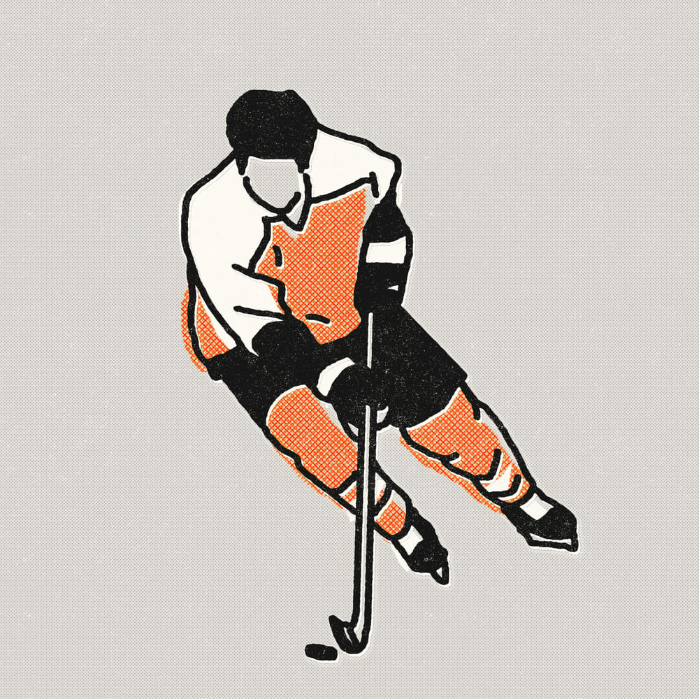 Image of Hockey Guys Art Print