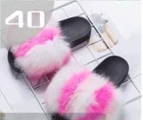 Image of NaDior MultiColor Fur Slides
