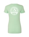 Ladies Wrongkind Stamp T-Shirt (Mint w/ White)