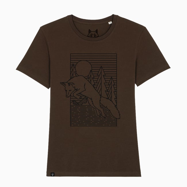 Jumping Fox T-Shirt Organic Cotton