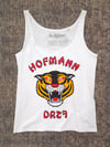 "TIGER" Woman tank top - Organic Cotton - White