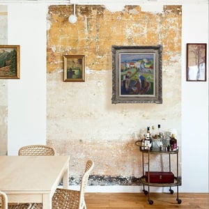 Image of Mid Century Swedish Painting,' Grow your Own,' K.E. Jönsson