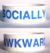 Image of Socially Awkward Bracelet [white]