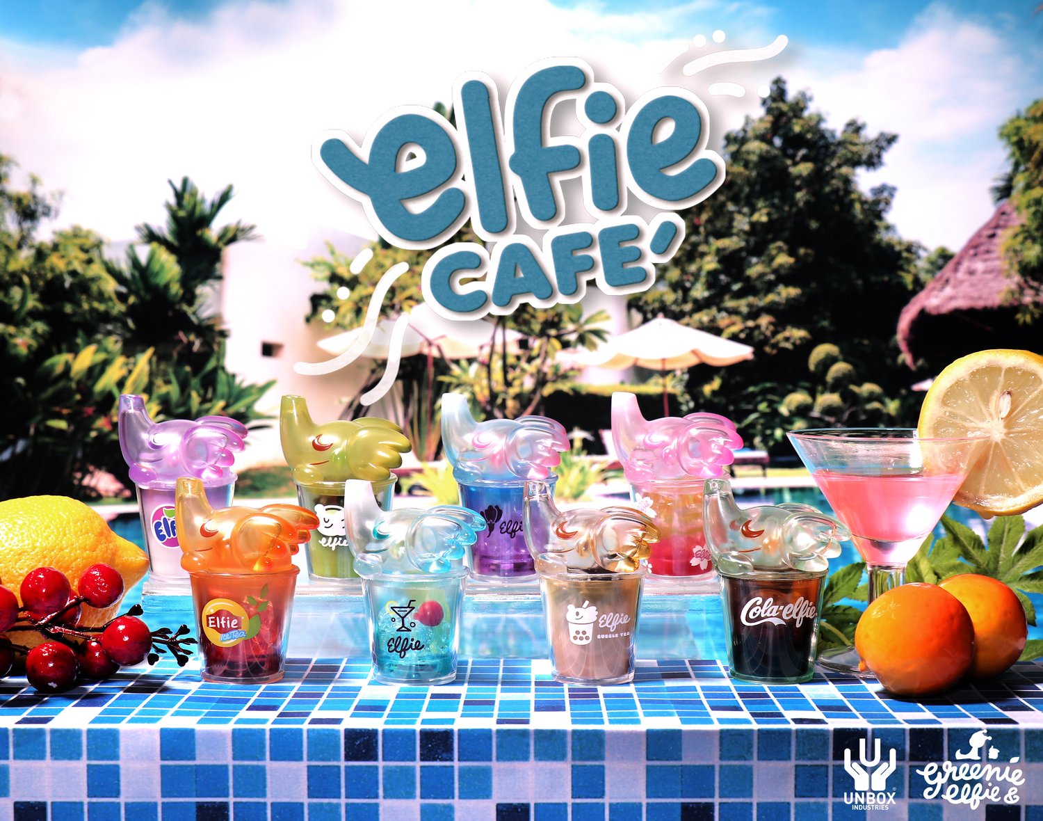 Image of CAFE ELFIE DRINKS BLIND BOX  SERIES 1 (FULL TRAY) 