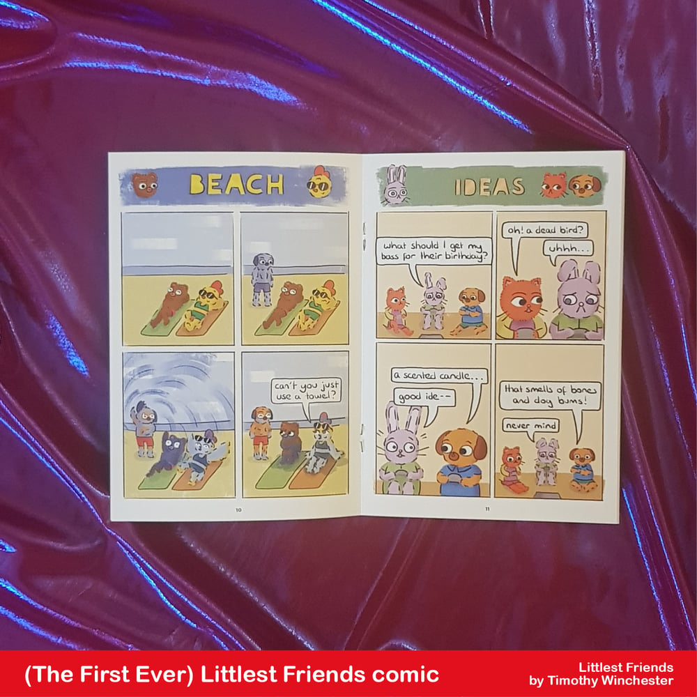 (The very first) Littlest Friends - A5 comic