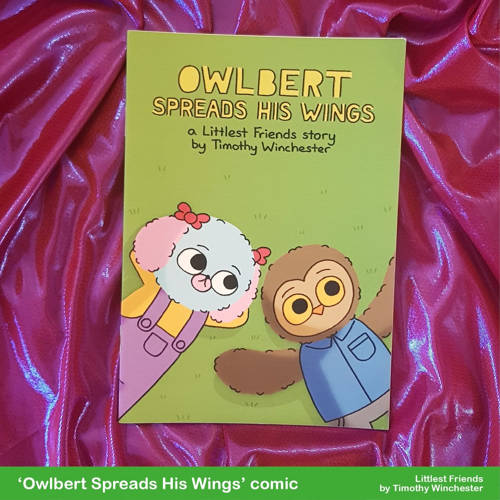 'Owlbert Spreads His Wings' - A5 comic