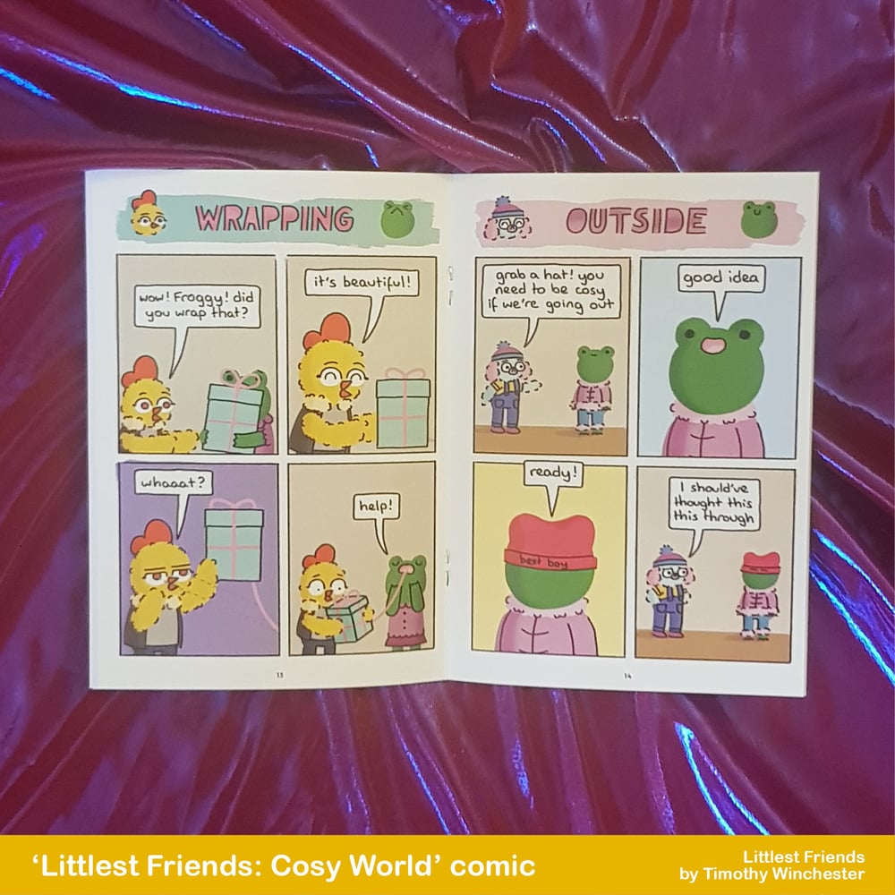 Littlest Friends: Cosy World - A5 comic