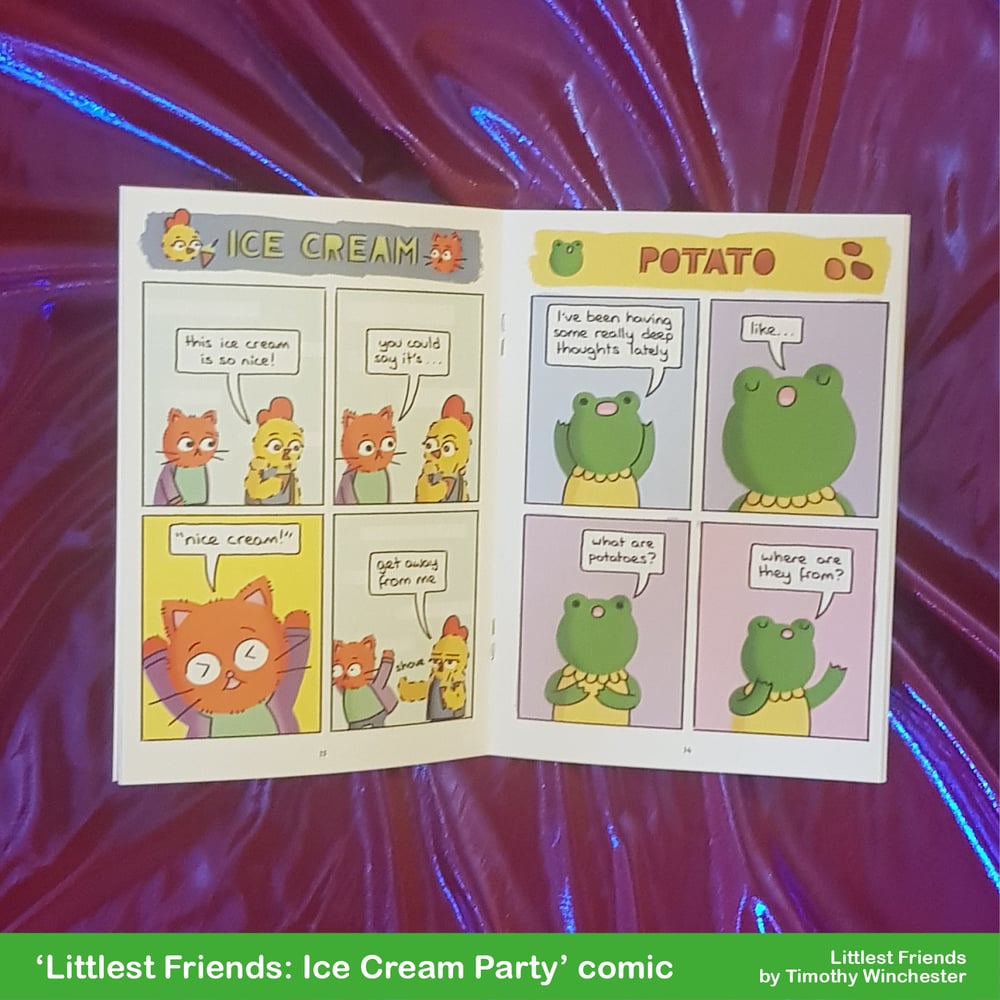 Littlest Friends: Ice Cream Party - A5 comic