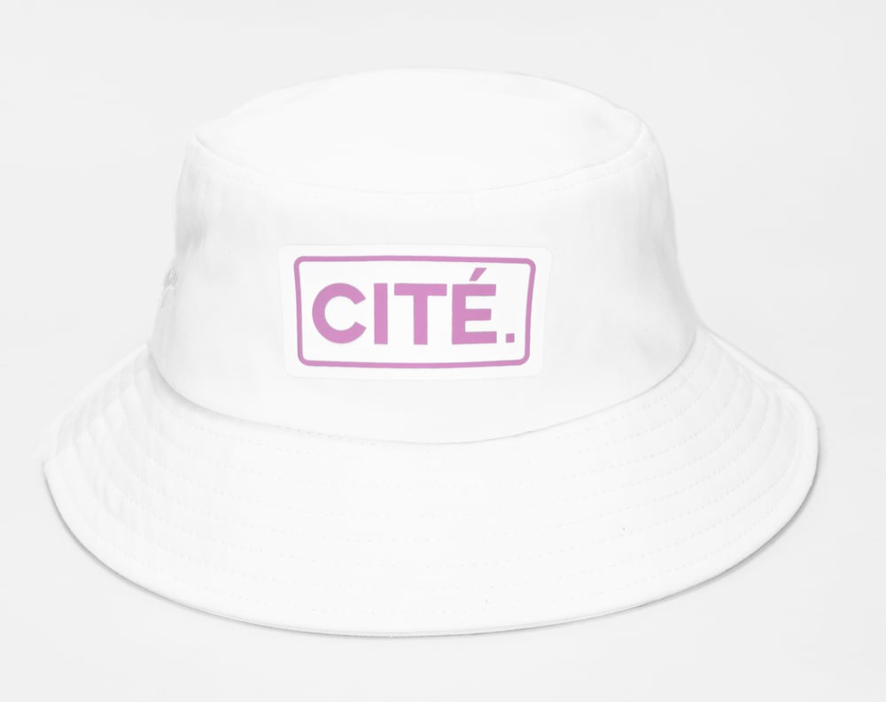 BOB (BucketHAT) "CITE." (blanc)