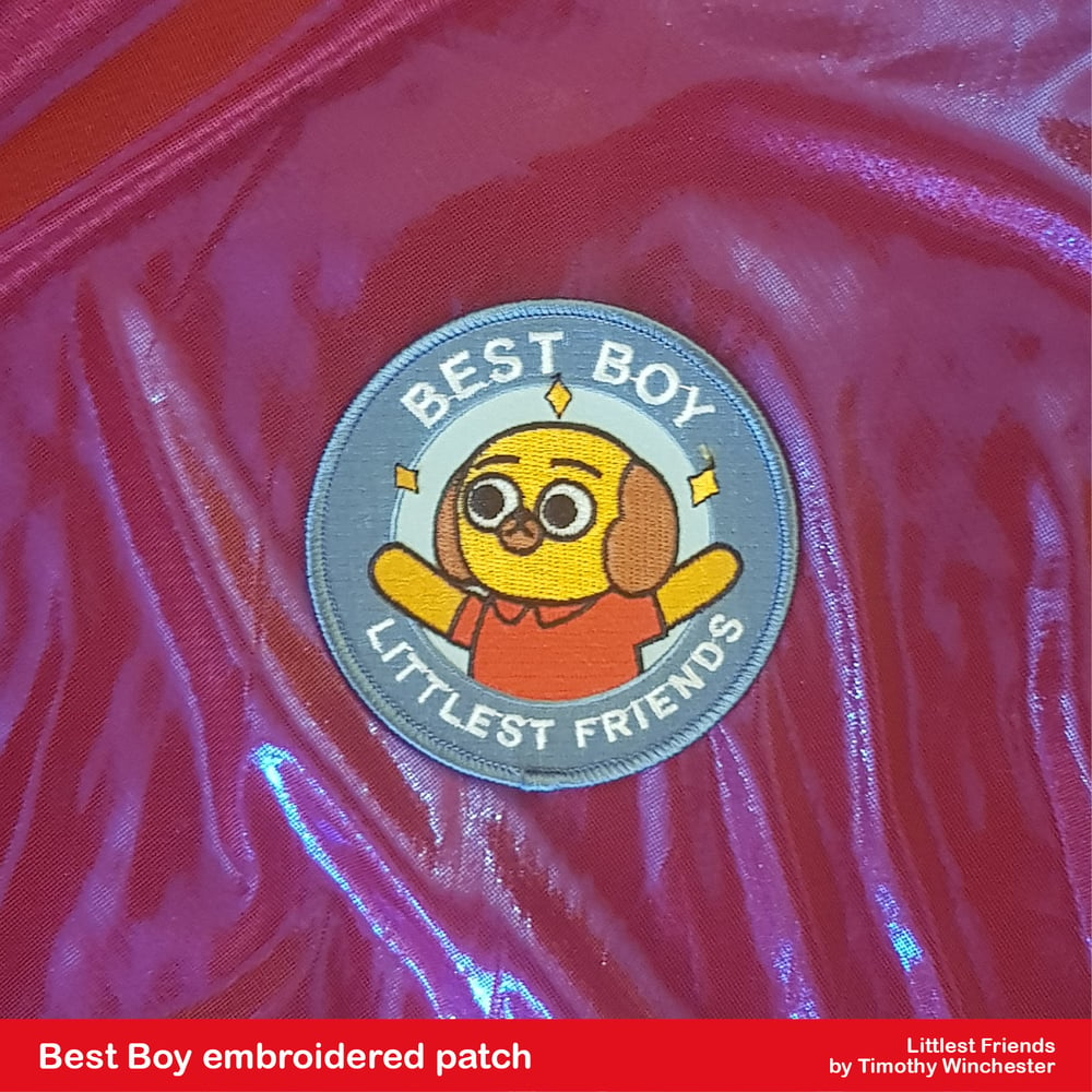 Best Boy - 3.5" embroidered patch