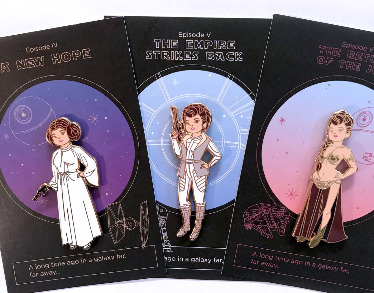 Image of "A New Hope" Leia Enamel Pin