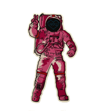 Pink Astronaut Sticker