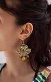 Mini Earrings - Sorbet d'été - Petites boucles brodées