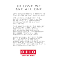 Image 5 of IN LOVE WE ARE ALL ONE Letterpress Print