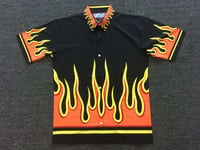 Image 3 of Flavortown Bowling Shirt & Bling Chain
