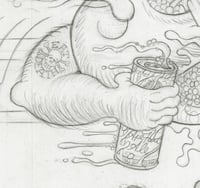 Image 3 of COCK FINK graphite original