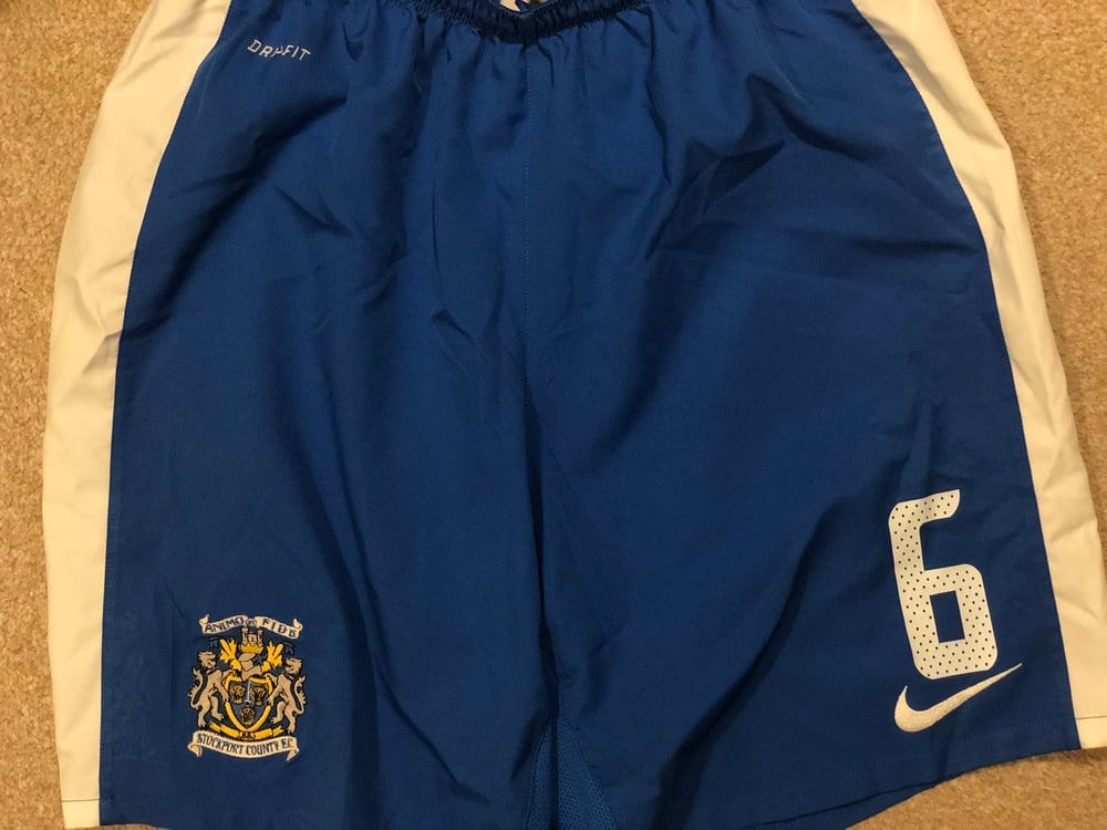 Match Worn 2012/13 Nike Home Shorts