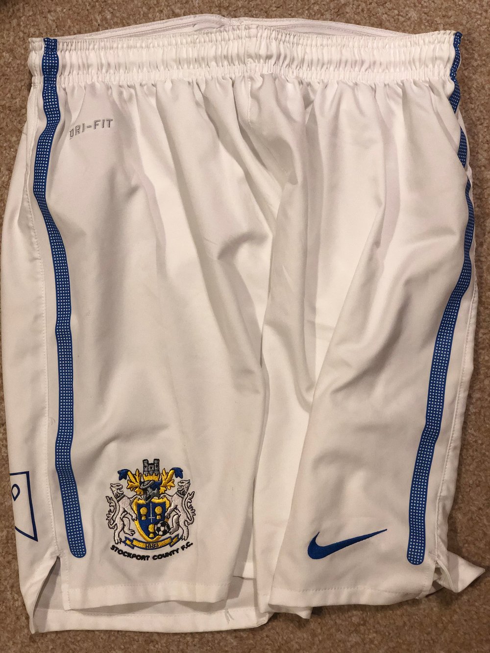 Match Worn 2010/11 Nike Home Shorts